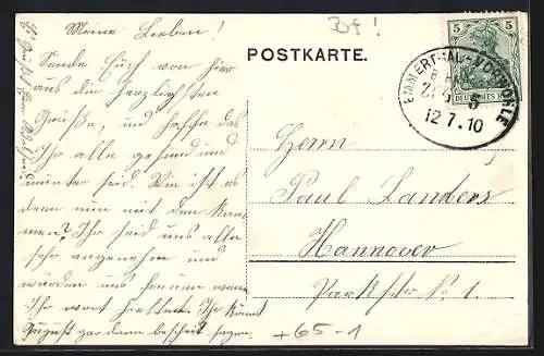 AK Hehlen a. Weser, Gesamtansicht, Bahnhof & Kirche