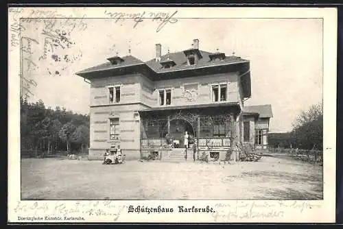 AK Karlsruhe, Blick auf das Schützenhaus