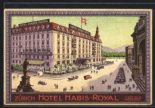 Lithographie Zürich, Hotel Habis-Royal