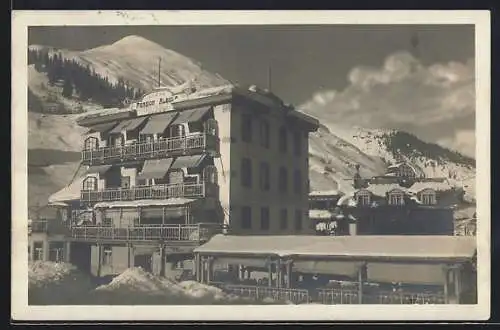 AK Davos Dorf, Hotel Pension Albula im Schnee