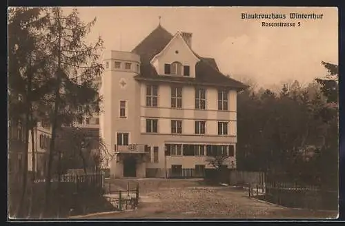 AK Winterthur, Blaukreuzhaus in der Rosenstr.