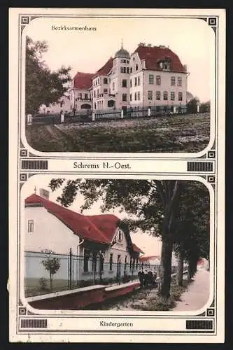 AK Schrems / N.-Oe., Bezirksarmenhaus, Kindergarten