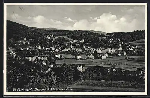 AK Bad Liebenstein, Blick vom Waldhaus Reichshöhe