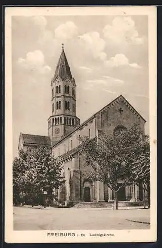 AK Freiburg i. Br., Ludwigskirche