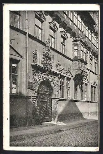 AK Braunschweig, Patrizierhaus in der Reichsstrasse 3