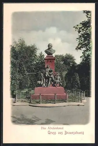 AK Braunschweig, Franz Abt-Denkmal