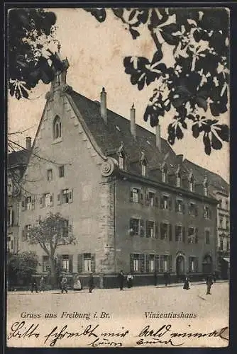 AK Freiburg i. Br., Vinzentiushaus