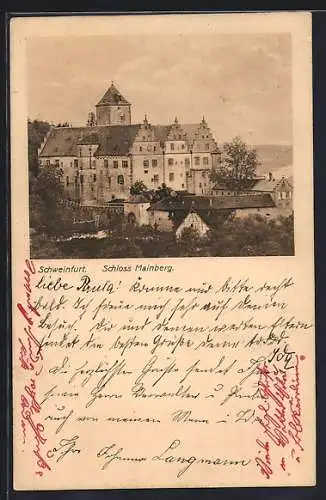 AK Schweinfurt, Schloss Mainberg