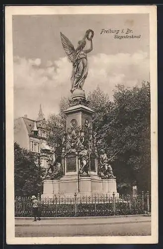 AK Freiburg i. Br., Siegesdenkmal