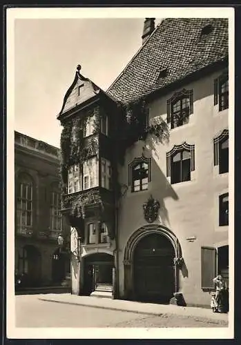 Foto-AK Deutscher Kunstverlag, Nr. 19: Braunschweig, Reichsstrasse, Patrizierhaus