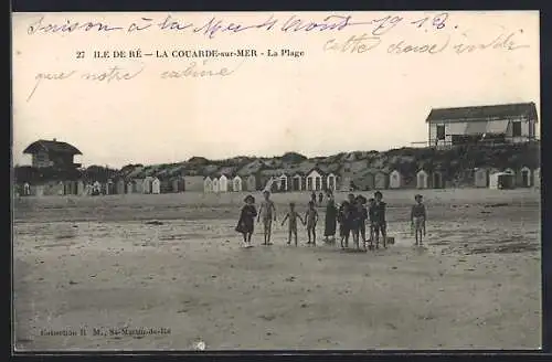 AK La Couarde-sur-Mer /Ile de Re, La Plage