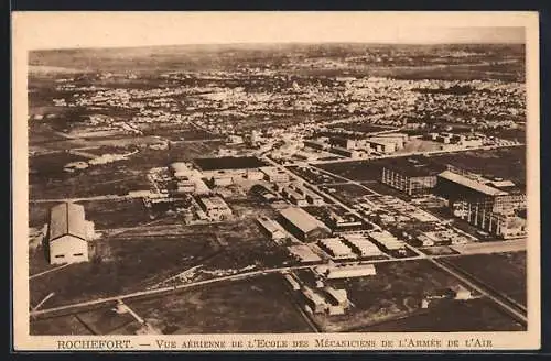 AK Rochefort-sur-Mer, Vue aèrienne de L`Ecole des Mècaniciens de L`Armèe de L`Air