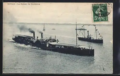 AK Royan, Le Bateau de Bordeaux