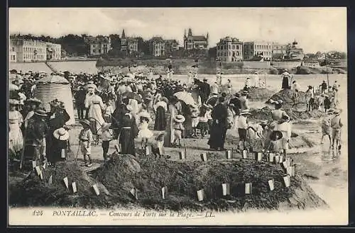 AK Pontaillac, Concours de Forts sur la Plage