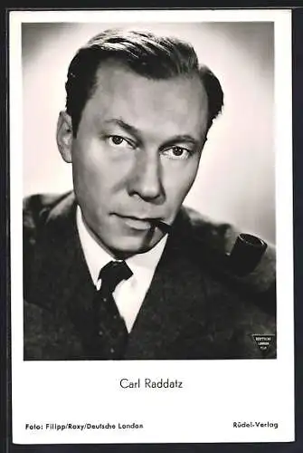 AK Schauspieler Carl Raddatz in Regina Amstetten