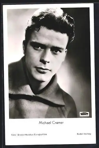 AK Schauspieler Michael Cramer in dem Film Ein Haus voller Liebe