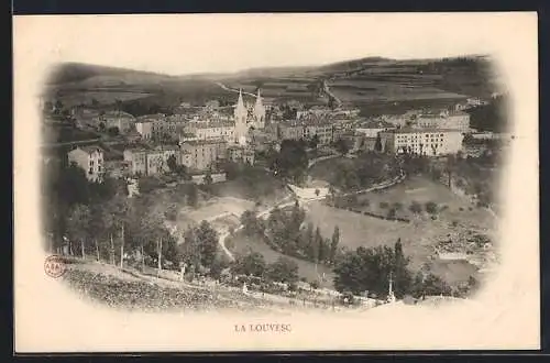 AK La Louvesc, Vue gènèrale