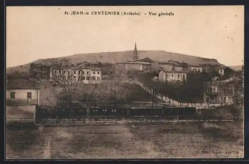 AK St-Jean-le-Centenier, Vue gènèrale