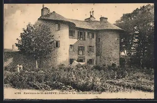 AK St-Agrève, Le Chateau de Lacour