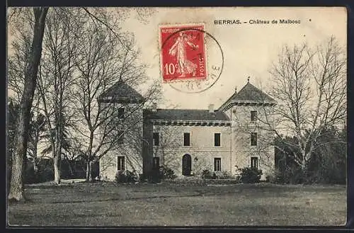 AK Berrias, Chateau de Malbosc