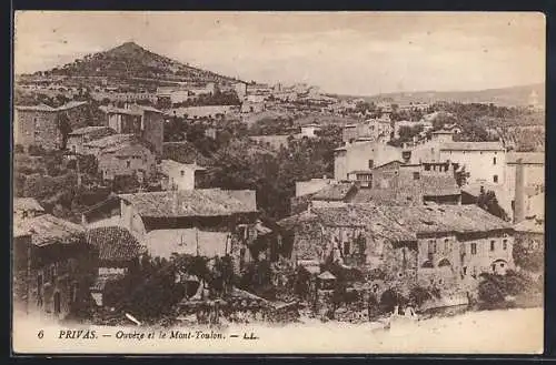 AK Privas, ouvéze et le Mont-Toulon