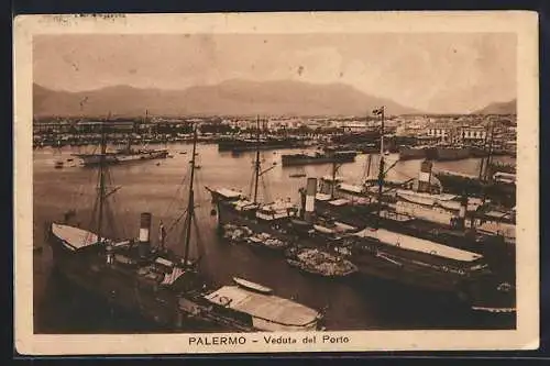 AK Palermo, Veduta del Porto