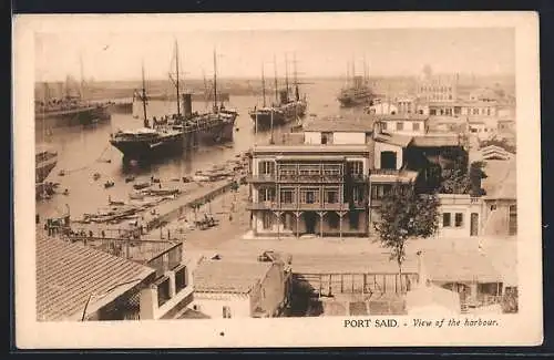 AK Port Said, View of the harbour