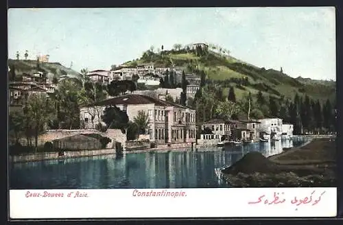 AK Constantinople, Eaux-Douces d`Asie