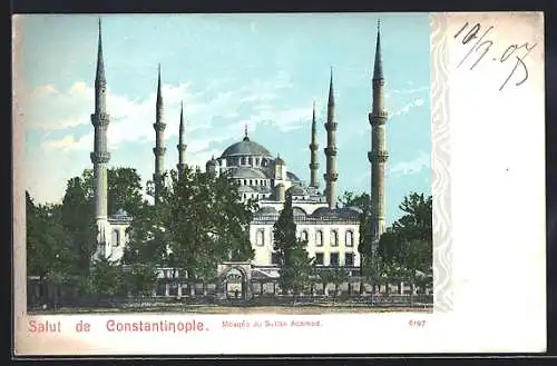 AK Constantinople, Mosquée du Sultan Achmed