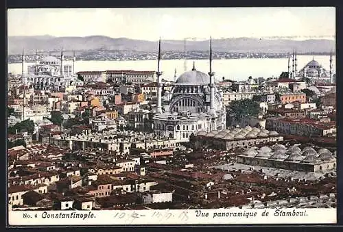 AK Constantinople, vue panoramique de Stamboul