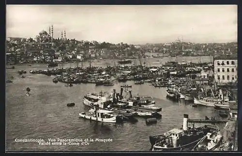 AK Istanbul, Valide camii - Mosquée Valie et la Corne d'Or