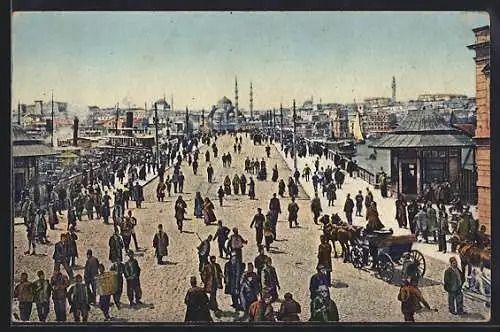 AK Constantinople, Le nouveau pont