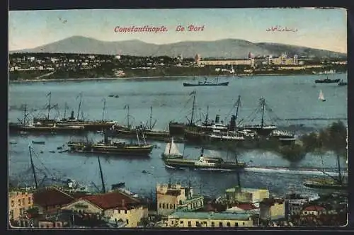 AK Constantinople / Istanbul, Le Port