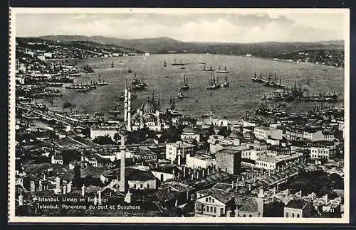 AK Istanbul, Panorama du port, Bosphore