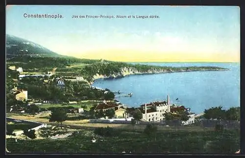 AK Constantinople, Iles des Princes-Prinkipo, Nizam et la Langue dorée