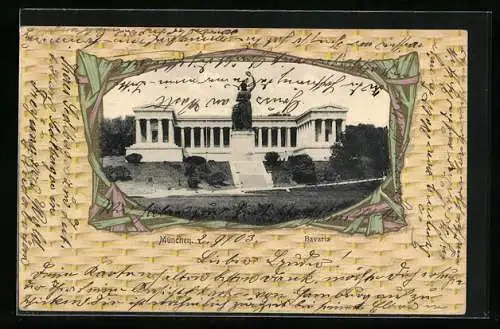 AK München, Bavaria, Passepartout