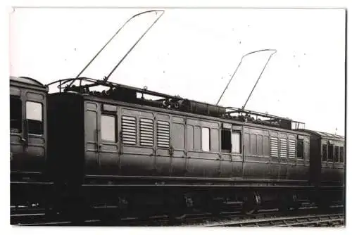 Fotografie H. C. Casserley, Berkhamsted, britische Eisenbahn, E-Triebwagen Nr. 10114