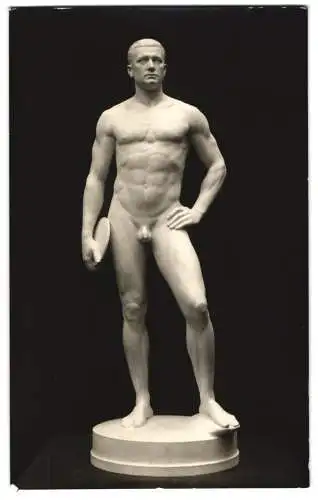 Fotografie Akt - Statue eines Diskus-Werfers