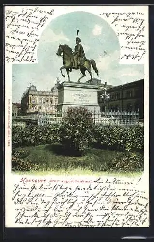 AK Hannover, Ernst August Denkmal