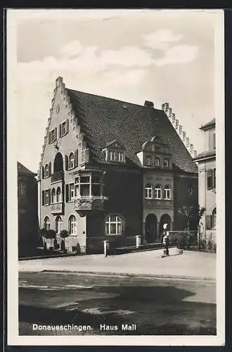 AK Donaueschingen, Haus Mall
