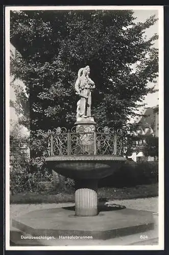 AK Donaueschingen, Hanselebrunnen