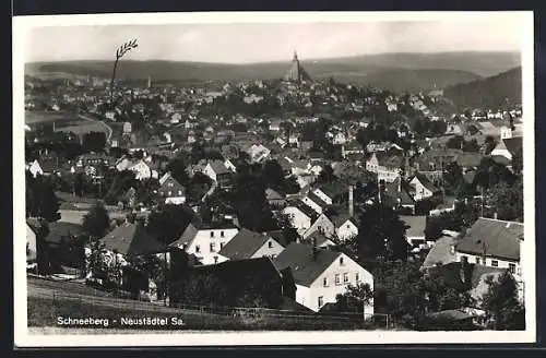 AK Schneeberg-Neustädtel, Gesamtansicht