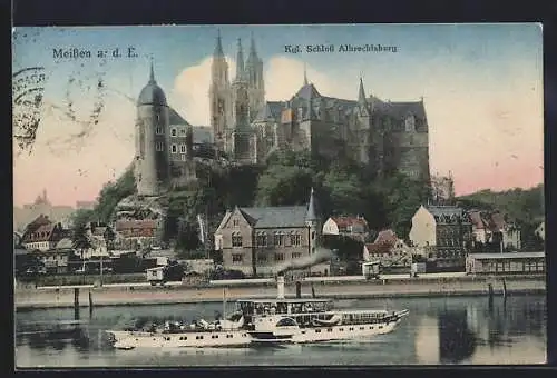 AK Meissen a. d. E., Königliches Schloss Albrechtsburg