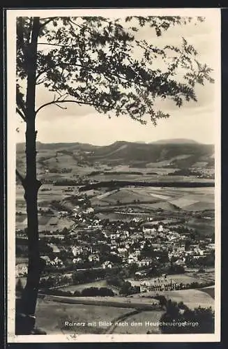 AK Reinerz, Teilansicht mit Blick nach dem Heuscheuergebirge