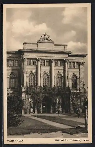 AK Warszawa, Biblioteka Uniwersytecka