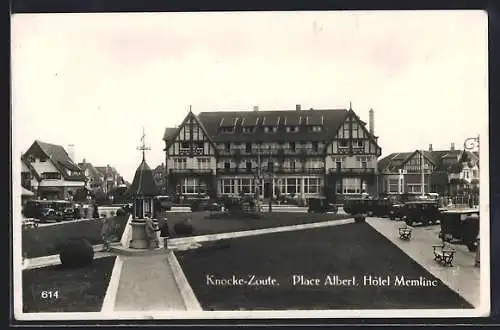 AK Knocke-Zoute, Place Albert & Hotel Memlinc