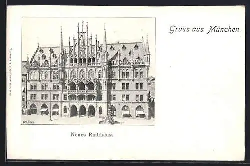 AK München-Au, Das neue Rathaus