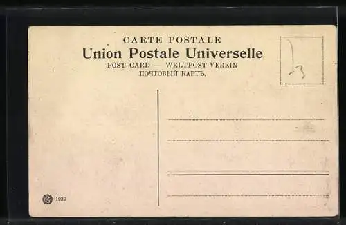 AK Jerusalem, Rinder vor einem Pflug