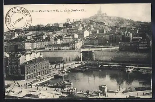 AK Marseille, Vieux Port et N.-D. de la Garde