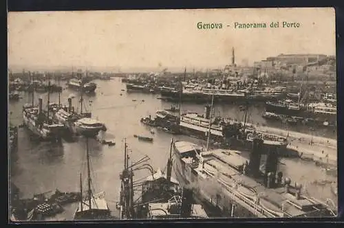 AK Genova, Panorama del Porto